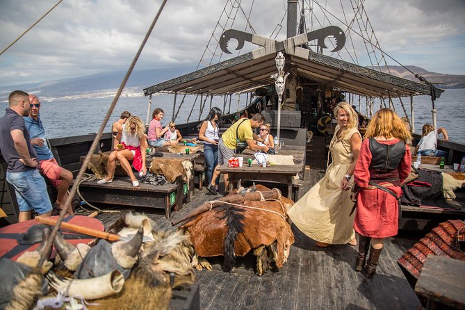 2h Viking Cruise Whales & Dolphins Watching - A Viking boat with room for nearly 100 people