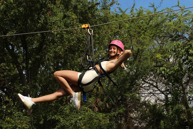 3 Zipline Adventure and 3.5 hour Afternoon Snorkel Cruise - Three ziplines at Coral Crater start the day