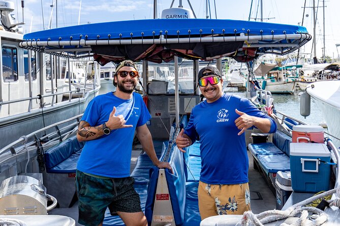 4 Hour Big Island Dolphin Watch Boat Tour, Snorkeling & BBQ Lunch - Dolphin watching without a script