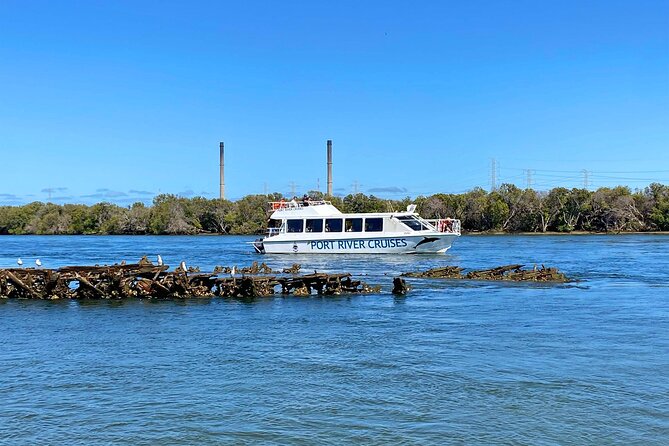 90 Minute Port River Dolphin & Ships Graveyard Cruise - Passing the Adelaide International Bird Sanctuary