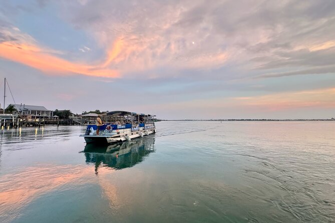 Adventure Boat Tours Dolphin Tails & History Cruise St Augustine - Sunset and evening conditions