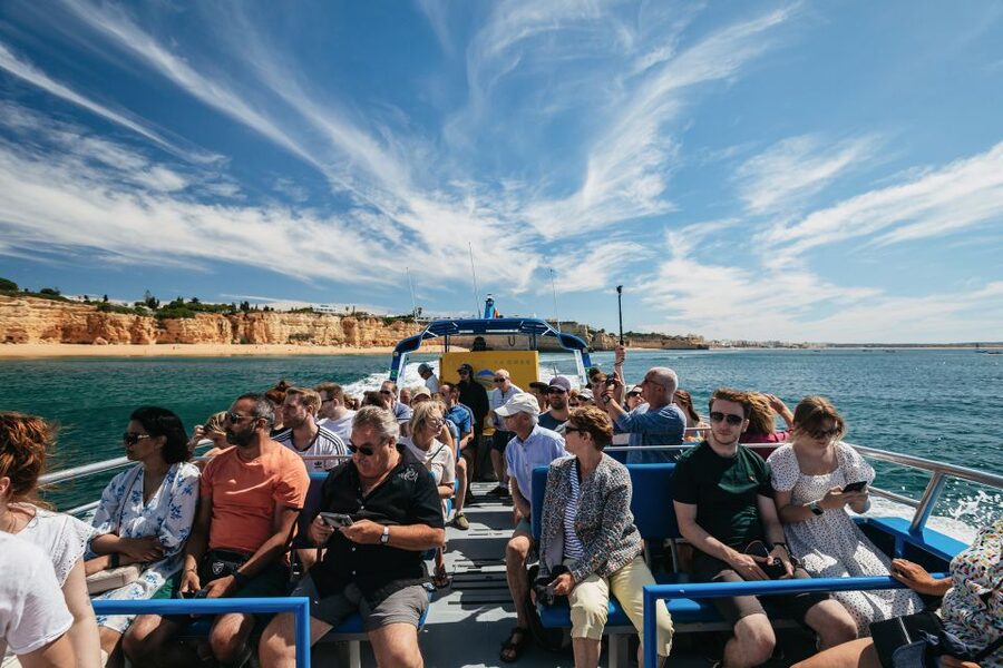 Albufeira: 2.5-Hour Benagil Caves & Dolphin Watching - Dolphin watching is exciting, but never promised