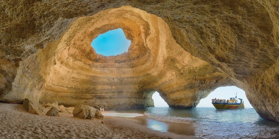 Albufeira: 2.5-Hour Benagil Caves & Dolphin Watching - The swim stop and the practical comfort level