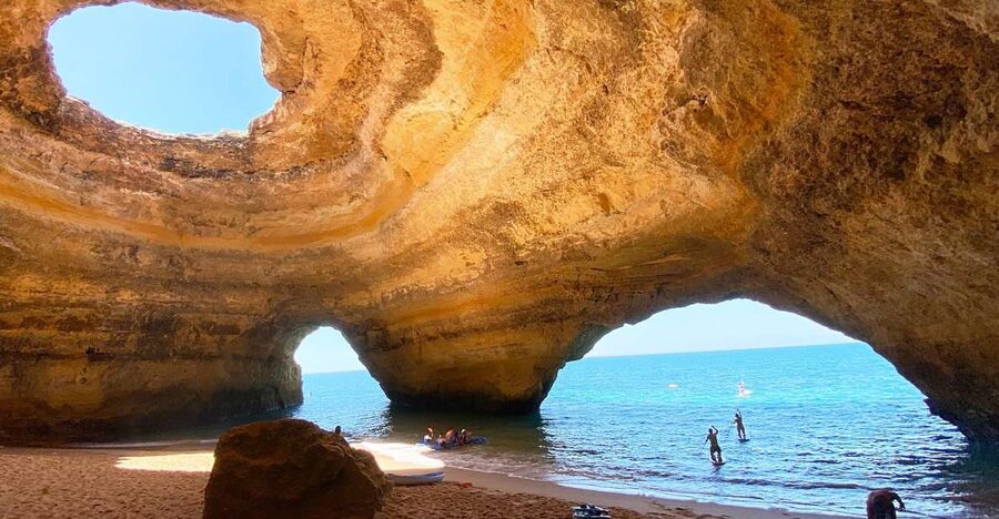 Albufeira: Benagil Caves & Dolphin Watching Speed Boat Tour - The dolphin search changes the timing
