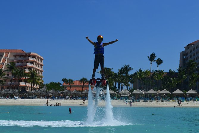 Aruba Flyboarding & Jetovator Experience: Fly Like a Bird & Dive Like a Dolphin - How much value you get for $150