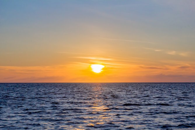 Aruba Sunset Sail Cruise Aboard The Dolphin Catamaran - The swim stop near Boca Catalina or Catalina Bay