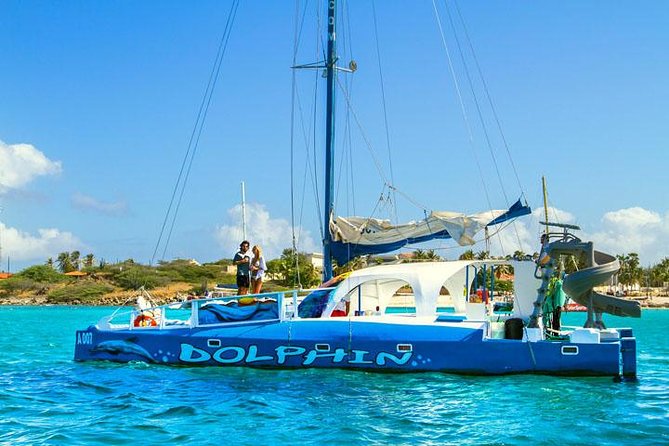 Aruba Sunset Sail Cruise Aboard The Dolphin Catamaran - The first hour: open water, music, and Aruba views