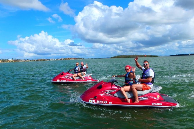 Avi's Premium Dolphin Tour by Jet Ski - Riding out from Goodland Boat Park at noon