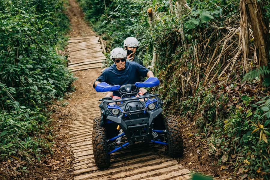 Bali: Dolphin Swimming Tour with ATV Quad Bike & Waterfall - The early road to Lovina Beach