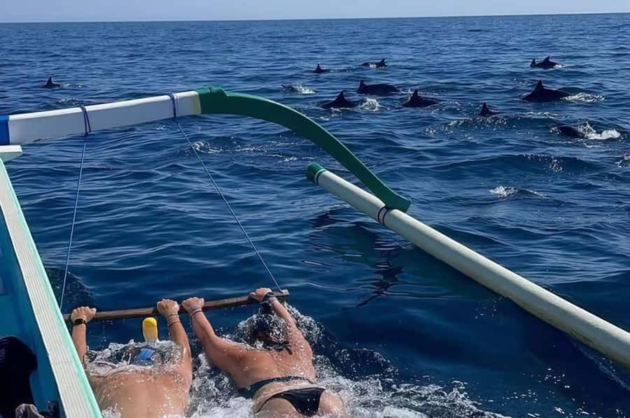 Bali: Lovina Swimming With Dolphine & Snorkeling Tour - Sunrise on Lovina’s northern water