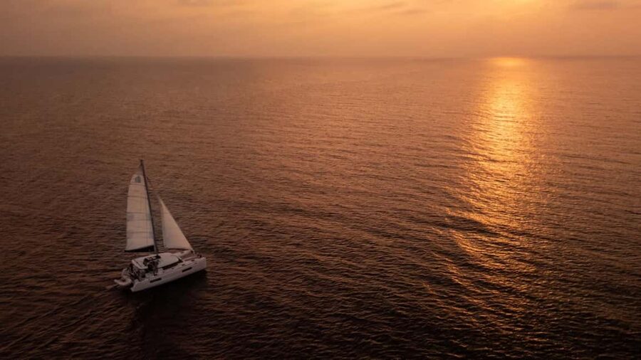 Benalmádena: Catamaran with dolphin watching and drinks - Life on board: cava, snacks, and your own playlist