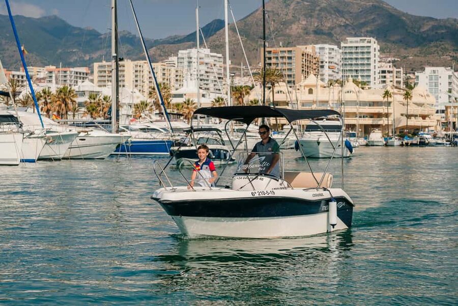 Benalmádena: license-Free Rent Boat for Dolphin Watching - Key points before you book