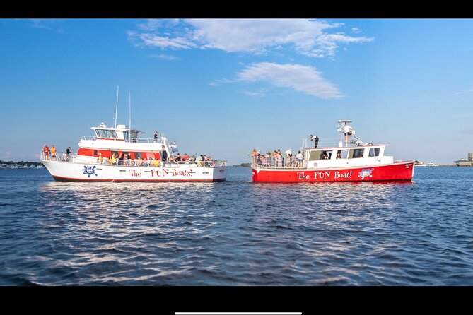 Big Fun Dolphin Cruise & Sealife Experiece ORANGE BEACH ALABAMA - The hands-on sea life session