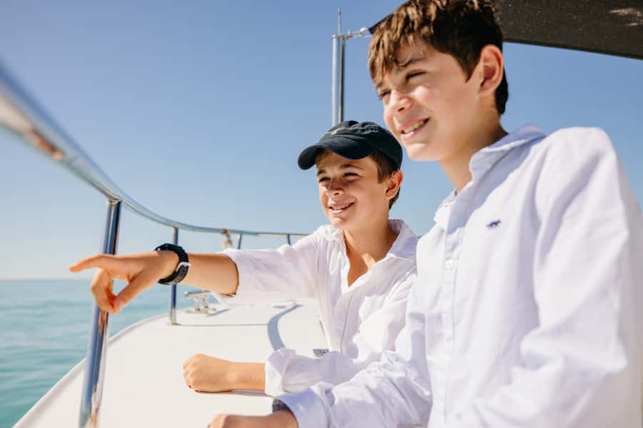 Broome: Snubfin Dolphin Cruises - A smooth start from Broome to Entrance Point