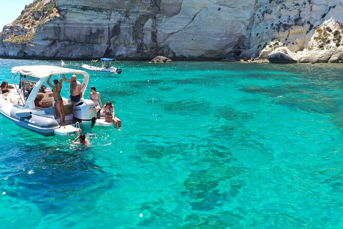 Cagliari Boat Tour 4 Stops .Possible Sighting of Dolphins - Calamosca Beach brings the first proper pause
