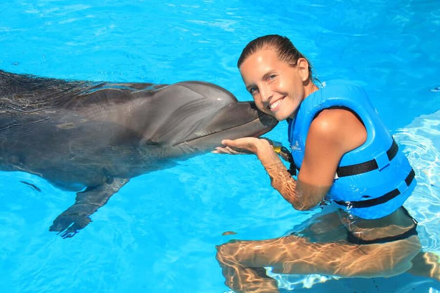 Cancun: Interactive Aquarium Ticket and Swim with Dolphins - Key points at a glance