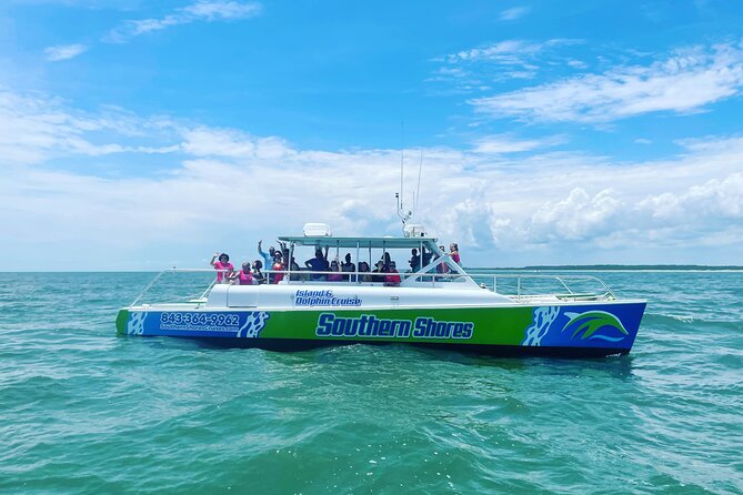 Catamaran Dolphin Cruise in Myrtle Beach with Barrier Island Stop - Key points to know before you book
