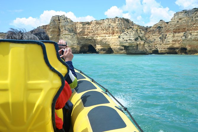 Caves and Dolphin Watching Cruise from Albufeira - Stop 2: Praia São Rafael and the Algarve cliffs