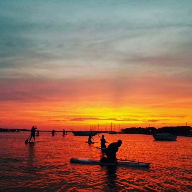 Charleston: Folly Beach Stand Up Paddleboard Dolphin Safari - Learning to stand and paddle on the Folly River