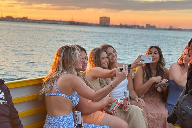 Charleston Harbor Sunset Cruise Scenic Views and Dolphin Spotting - A small boat makes the evening more personal