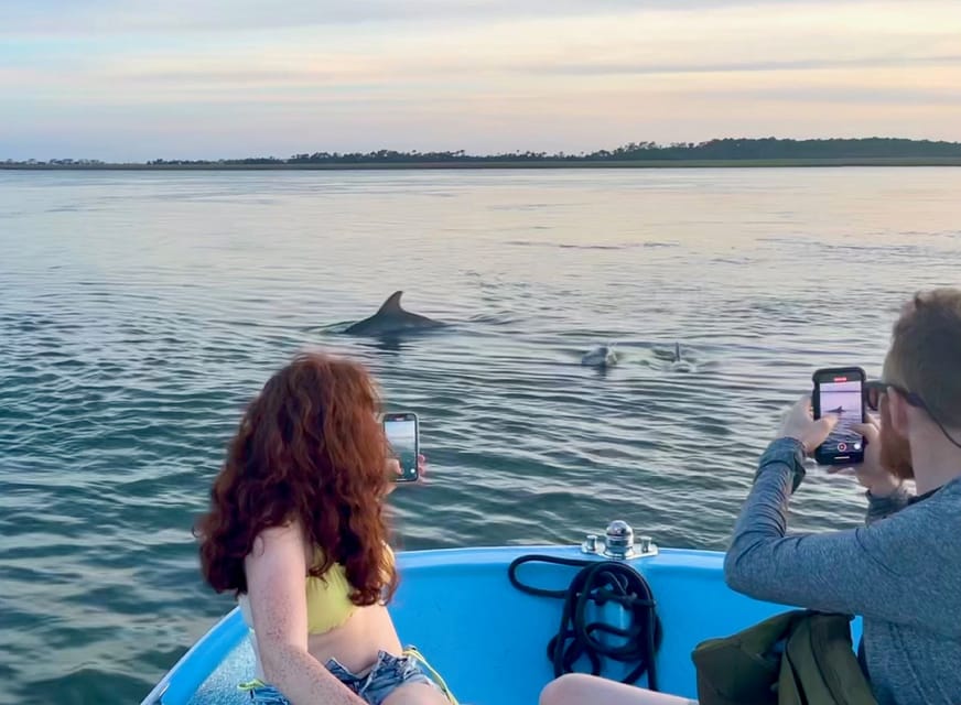 Charleston: Morris Island Dolphin Cruise with Beachcombing - Meeting Captain Billy at Folly River