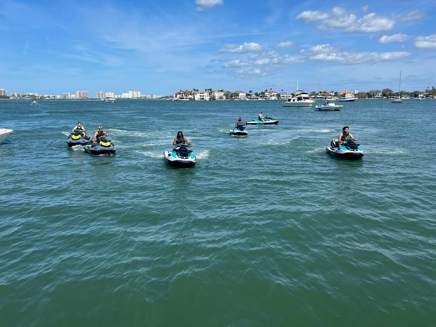 Clearwater: 1 Hour Jetski Dolphin Tour with Guide - The First Minutes on the Water