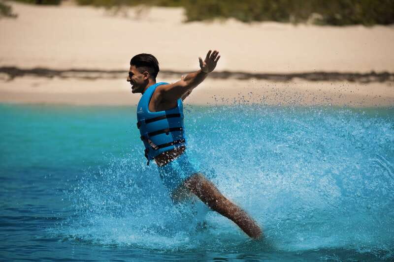 Costa Mujeres: Swim with Dolphins - The shore setting at Dreams Playa Mujeres