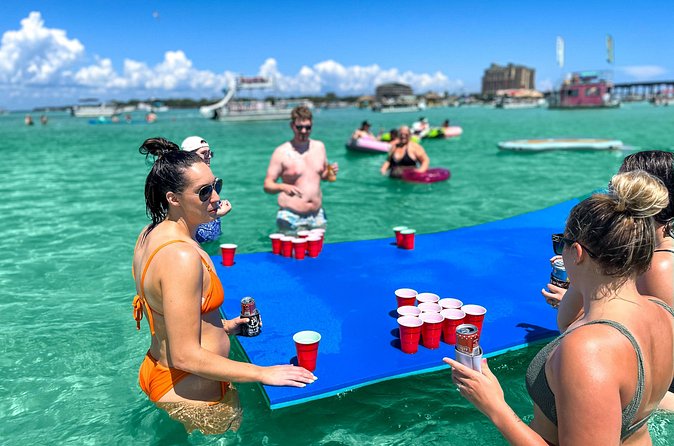 Crab Island Dolphin & Sunset Cruise – 3-Hour Tour - Destin Harbor and the boardwalk view