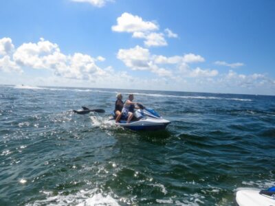 Destin: Crab Island Dolphin Jet Ski Tour