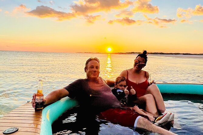 Destin Private Boat Tours Dolphin Crab Island Snorkel Sunset - The guide’s local touch