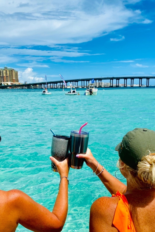 Destin: Private Charter to Crab Island with Dolphin Sighting - Why a private Crab Island charter works so well