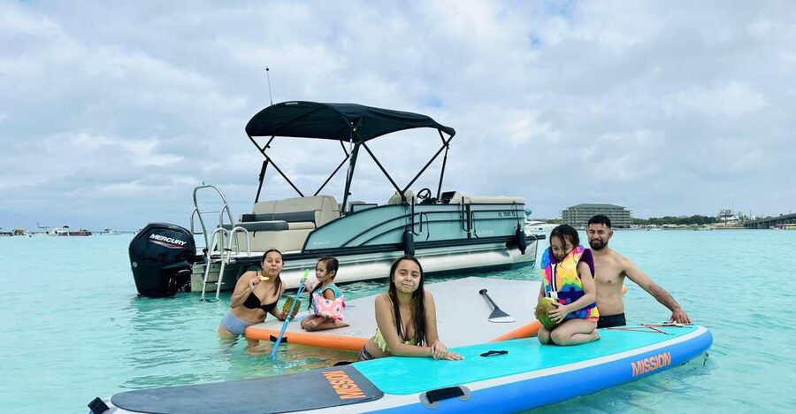 Destin: Private Charter to Crab Island with Dolphin Sighting - Cruising along Destin’s shores