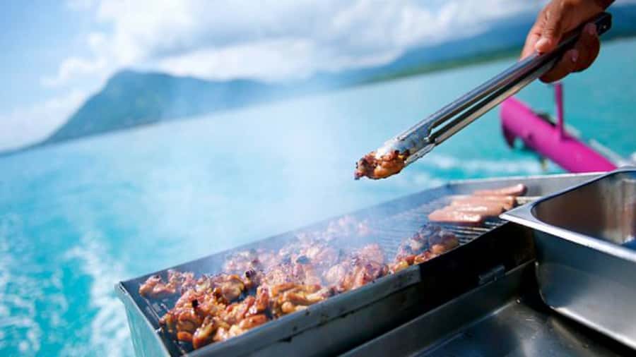 Discover Mauritius: Dolphin Watch, Snorkeling, BBQ Lunch - Ile Aux Benitier at midday