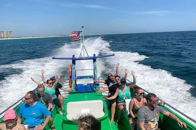 Dolphin Cruise in Destin FL - Sunset departures, music, and getting wet