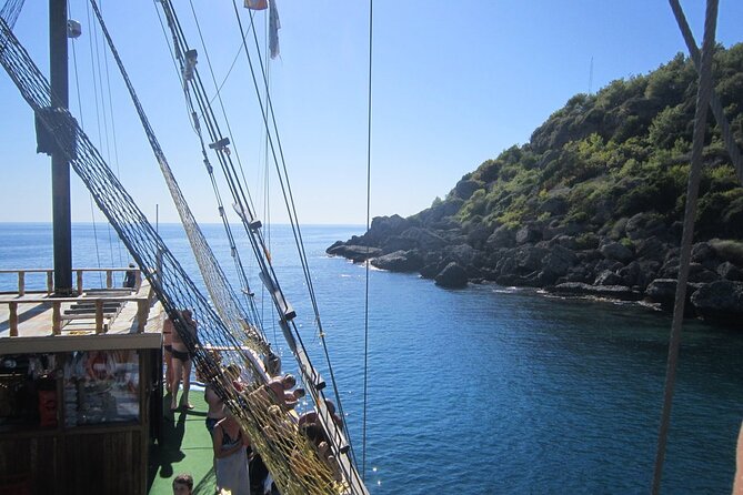 Dolphin Island Boat Trip – Swim, Sun & Lunch Included - The first swim stop and open Mediterranean water