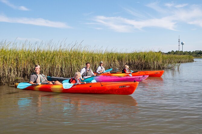 Dolphin Kayak Tour on Folly Beach - The first 15 minutes are about getting comfortable