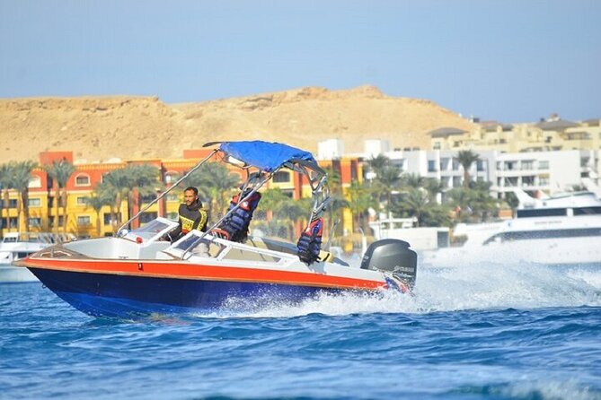 Dolphin Snorkel With private Speed Boat & Water Sports - Hurghada - Equipment, Food, and the Small Comforts