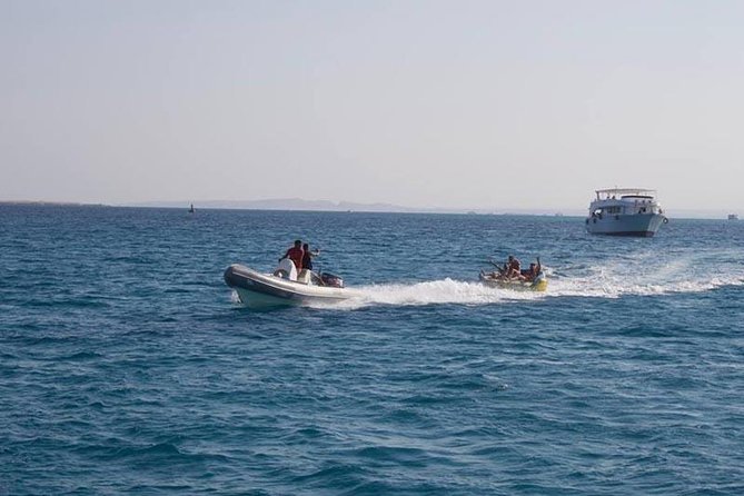 Dolphin Tour in Hurghada - The first reef stop and Red Sea snorkeling