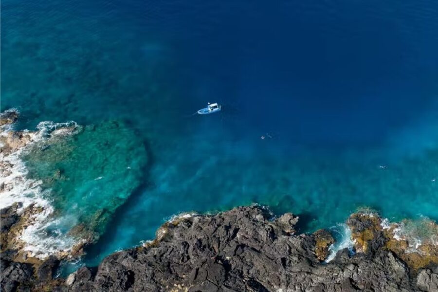 Dolphin Watch Snorkel and BBQ in Kona, Big Island - Snorkeling at Boat-Only Reefs