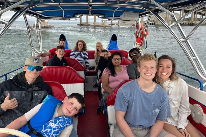 Dolphin-Watching Speedboat Cruise in Destin Harbor - A small speedboat with a very different feel