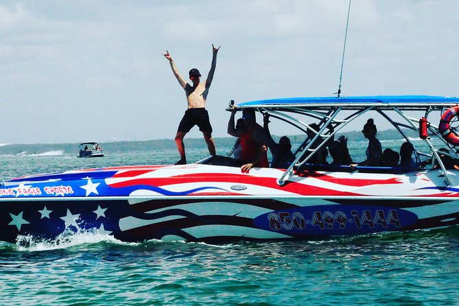 Dolphin-Watching Speedboat Cruise in Destin Harbor - Family details you should know