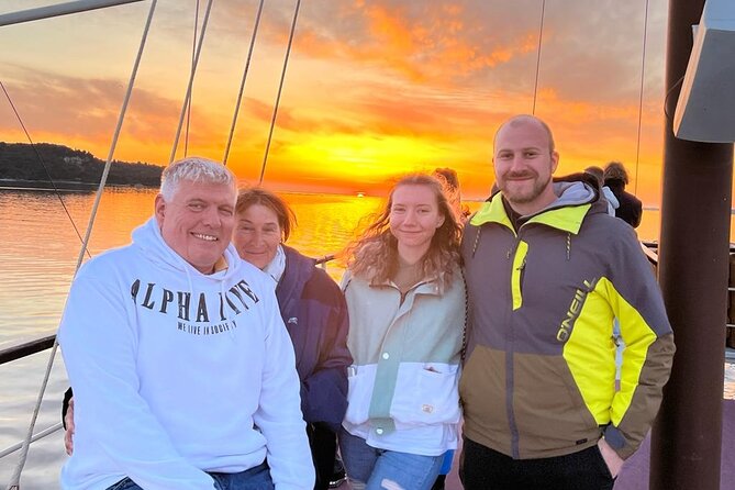 Dolphin Watching & Sunset Boat Tour With Dinner and Drinks - Pula Bay and the forts guarding the harbor