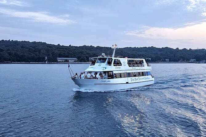 Dolphin Watching & Sunset Boat Tour With Dinner and Drinks - Veliki Brijun and the old island resort