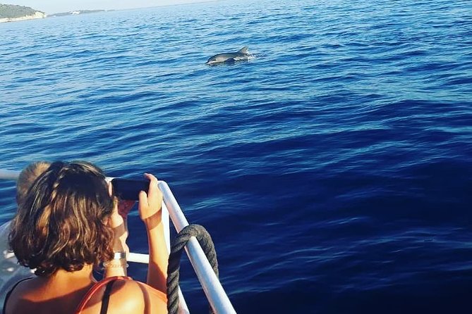 Dolphin Watching & Sunset Boat Tour With Dinner and Drinks - Bronze Age walls and older traces