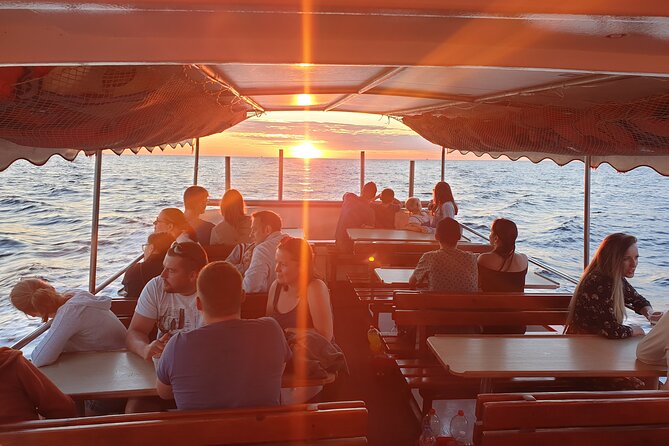 Dolphin Watching Sunset Boat Trip in Pula with Dinner - Leaving Pula for the Brijuni waters