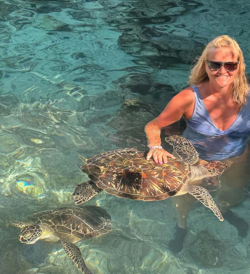 Dolphins tour + mnemba island snorkeling + salaam turles - Reaching the water from your hotel