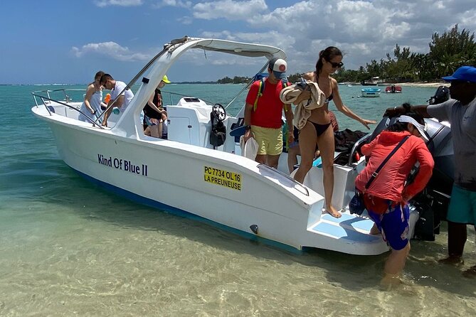 Exciting Dolphin encounters in the Maurtius's lagoon - Guides, instructions, and the pace on the water