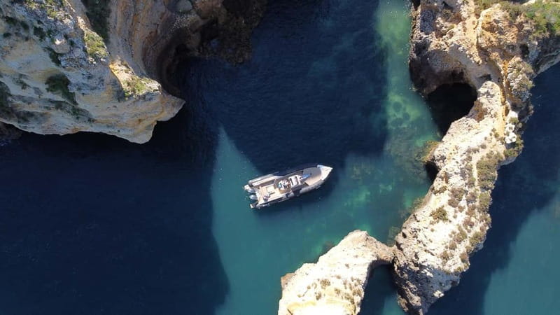 Explore Benagil, Ponta da Piedade and Dolphins in Algarve - Alfanzina Lighthouse adds a coastal landmark