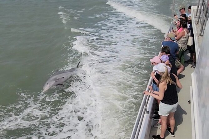 Fireworks Cruise with Dolphin Watch in Laguna Madre Bay - A fireworks cruise with a party-boat soundtrack