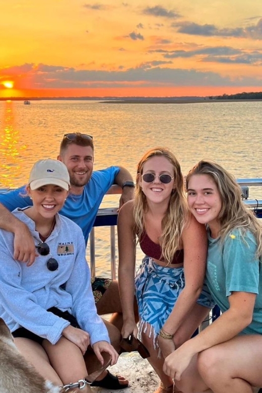 Folly Beach: Sunset Dolphin Boat Tour to Morris Island - Weather can shape the whole evening